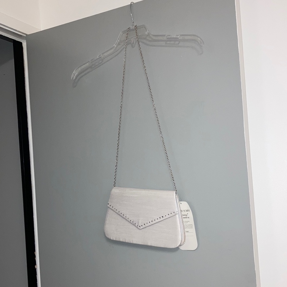 Brand new white purse